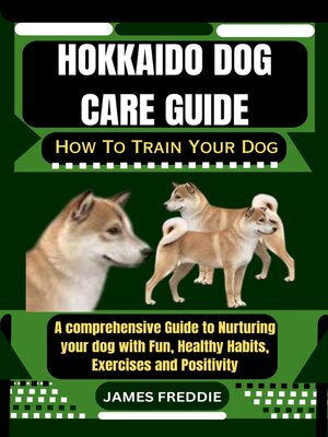 cover image of Hokkaido Dog care guide